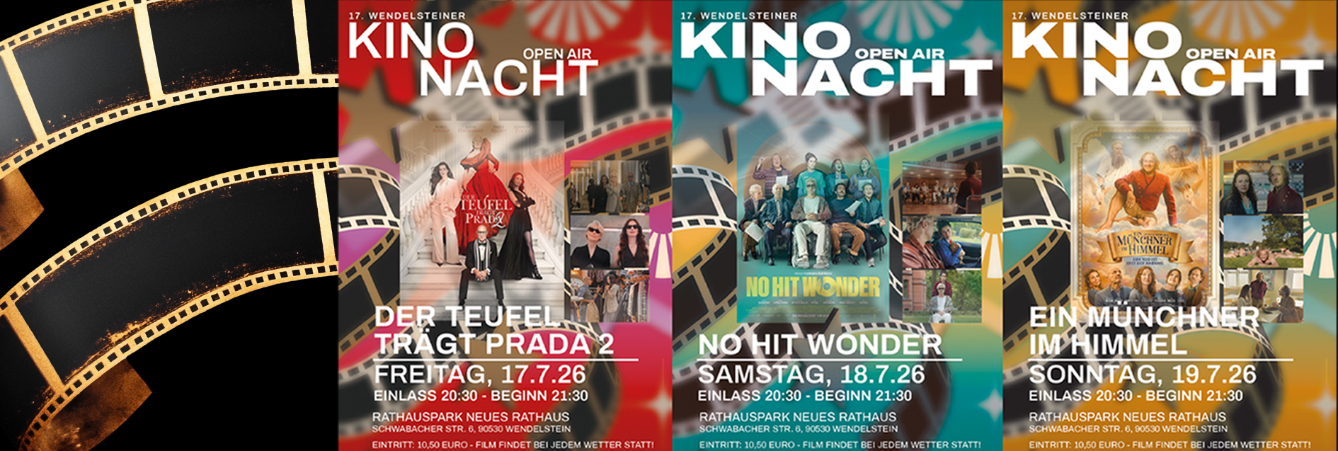 17. Kino Open Air im Rathauspark